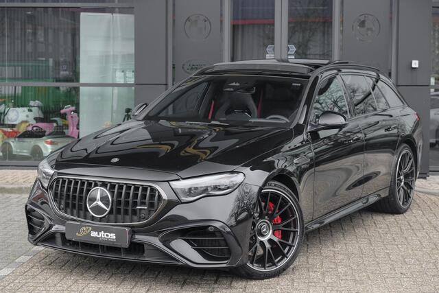 Mercedes-Benz E-estate E53 AMG 612pk 4MATIC+ Panoramadak Schaalstoelen Burmester 4d 4-wielsturing Night II pakket Trekhaak