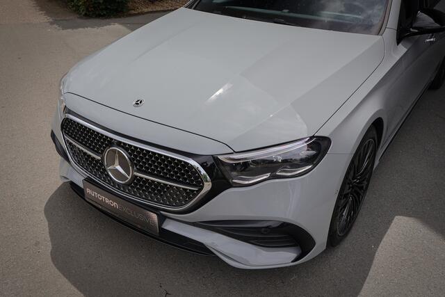 Mercedes-Benz E-estate 300e AMG LINE | BURMESTER 4D | SUPERSCREEN | PANORAMADAK | 20" | NIGHTPACK | DISTRONIC | PRIVACY GLASS | MANUFAKTUR ALPINE GRAU