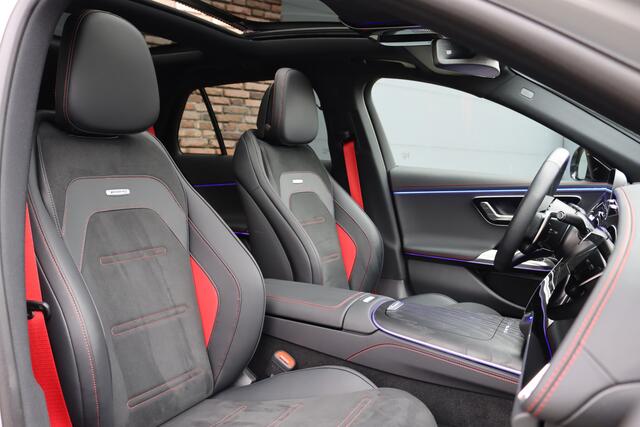 Mercedes-Benz E-estate AMG 53 4MATIC+ Premium+ | 612pk | Hyperscreen | Achterasbesturing | Distronic+ | Burmester | Trekhaak | HUD | Verwarmd Stuurwiel | Digital Light | 3D-Display |