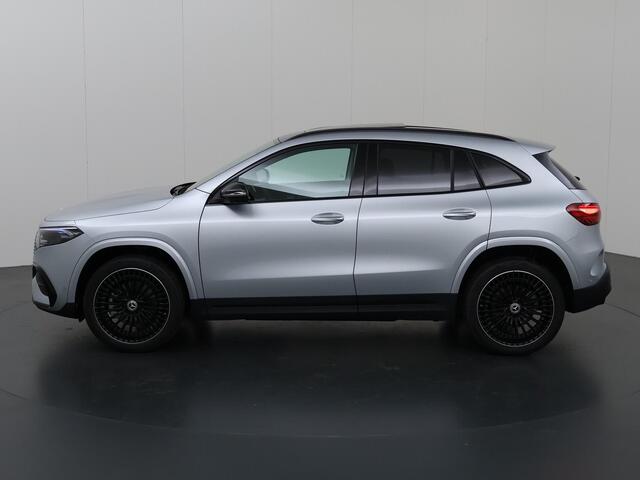 Mercedes-Benz EQA 250+ AMG NIGHT Premium Plus 71 kWh | Panoramadak | Rijassistentiepakket | Keyless Entry | Burmester | 360 camera | Head Up Display | Apple Carplay |