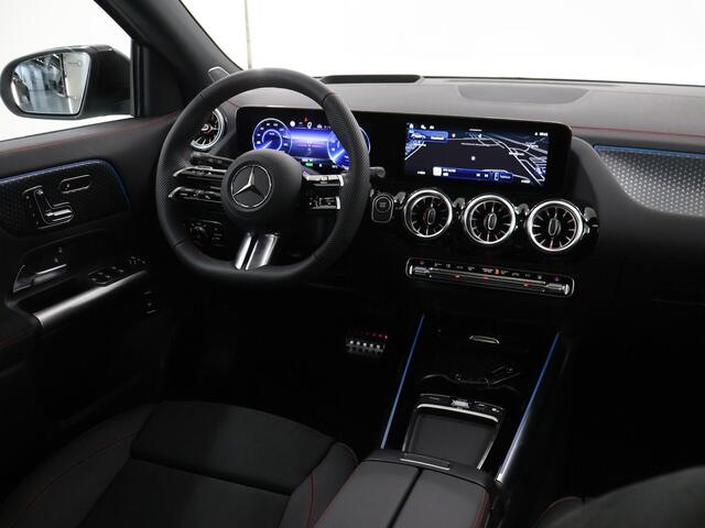 Mercedes-Benz EQA 250+ AMG NIGHT Premium Plus 71 kWh | Panoramadak | Rijassistentiepakket | Keyless Entry | Burmester | 360 camera | Head Up Display | Apple Carplay |