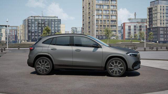 Mercedes-Benz EQA 250+ Business Solution AMG 71 kWh | Nightpakket | Premium pakket | Parkeerpakket met 360°-camera | KEYLESS-GO comfort pakket | Dodehoekassistent | EASY PACK achterklep | Head-up display | Burmester Surround Sound systeem |