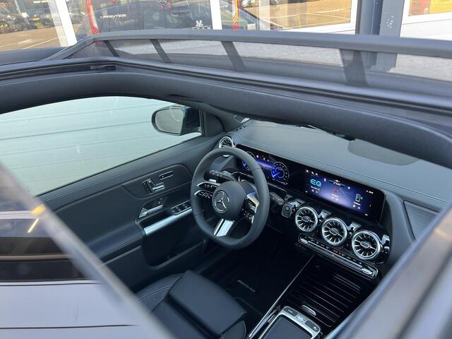 Mercedes-Benz EQA 250+ AMG LIMITED | Zwart Leder | Premium Pakket | Night Pakket | Winter Pakket | Rijassistentiepakket | Panoramadak | Elektrisch Verstelbare Stoelen + Memory | Burmester Surround Sound | 360° Camera | Head-up Display | Sierdelen Lindenhout Zwart
