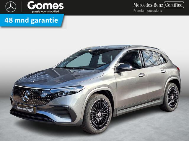 Mercedes-Benz EQA 250+ AMG Line 71 kWh | Panoramadak | Trekhaak | Night pakket | Memory pakket | Achteruitrijcamera | Sfeerverlichting | Keyless-GO | Elektrisch