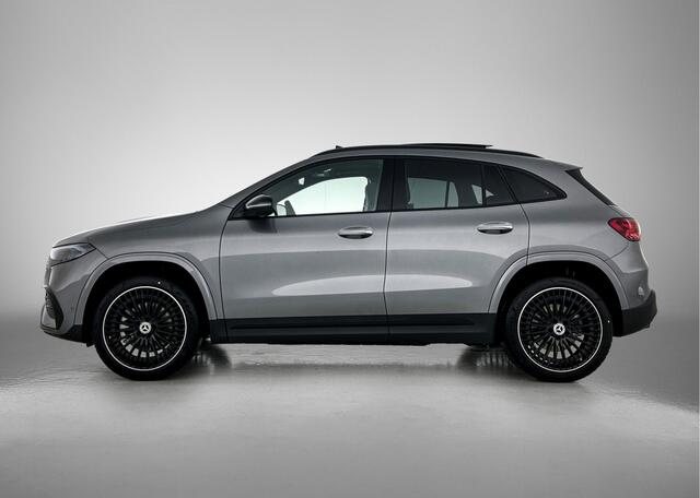 Mercedes-Benz EQA 250+ Business Solution AMG 71 kWh | Nightpakket | Trekhaak | 20 inch AMG velgen | GUARD 360° Voertuigbescherming Plus | 360° camera | Burmester® sound systeem | Head-up display | Memorypakket |