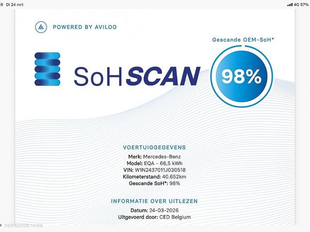 Mercedes-Benz EQA 250 Business Solution Luxury 67 kWh *SOH 98%* | Head-UP | SFEER | Full LED | NAVI .