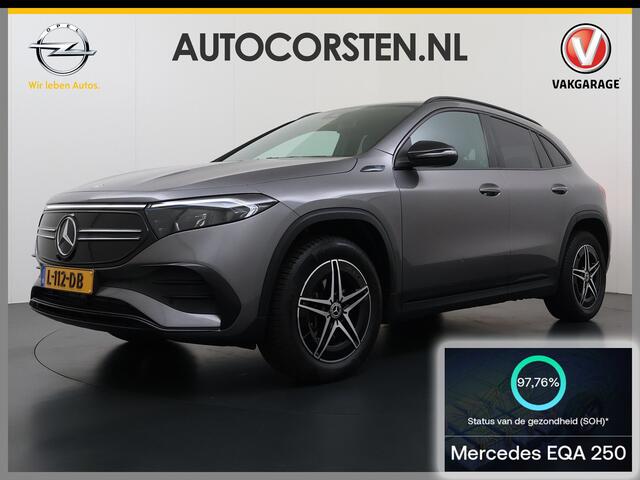 Mercedes-Benz EQA 250 AMG Business Solution Night 67kWh SOH 97% Navi Camera Ecc Cruise Control Stoelverwarming Pdc Dodehoek assist Lmv Elek.Achterklep Privacy Glas DAB Led Advanced pakket 1e Eigenaar Dealeronderhouden Origineel Nederlandse Auto