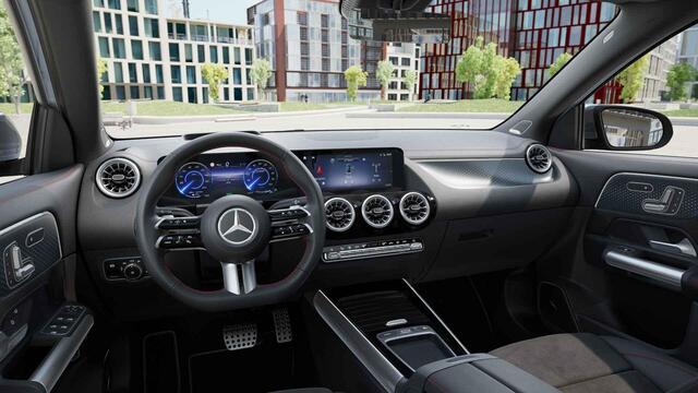 Mercedes-Benz EQA 250+ AMG Line 71 kWh | Night | Panoramadak | Burmester | Head-up display | Trekhaak | Memory | 360 camera |