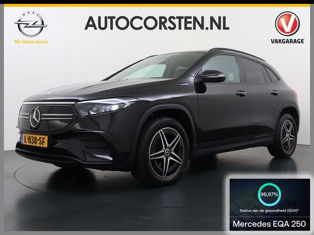 Mercedes-Benz EQA AMG 67kWh SOH 97% Pano.dak Leer/Alcantara 360Camera Hud Sfeerverlichting MemorySeats Navi Keyless Pdc Usb Apple/Android Elek.klep Ecc Aut.Verlichting Lane-dep. Dab 18''LM 250 Business Solution