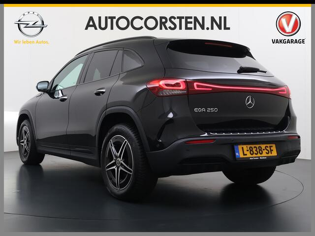 Mercedes-Benz EQA AMG 67kWh SOH 97% Pano.dak Leer/Alcantara 360Camera Hud Sfeerverlichting MemorySeats Navi Keyless Pdc Usb Apple/Android Elek.klep Ecc Aut.Verlichting Lane-dep. Dab 18''LM 250 Business Solution
