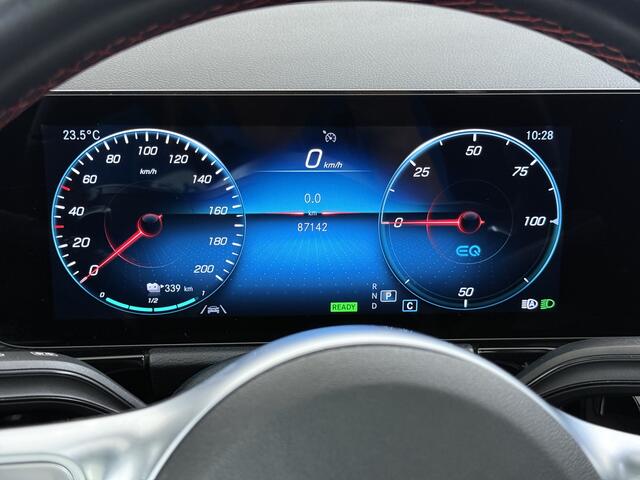 Mercedes-Benz EQA AMG 67kWh SOH 97% Pano.dak Leer/Alcantara 360Camera Hud Sfeerverlichting MemorySeats Navi Keyless Pdc Usb Apple/Android Elek.klep Ecc Aut.Verlichting Lane-dep. Dab 18''LM 250 Business Solution