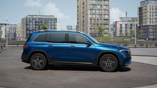 Mercedes-Benz EQB 250+ AMG Line LIMITED 71 kWh | Trekhaak | Parkeerpakket met achteruitrijcamera | Dodehoekassistent | Premium pakket | EASY PACK achterklep | KEYLESS-GO comfort pakket | Verwarmde stoelen vooraan |