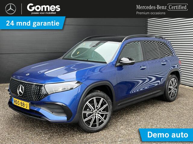 Mercedes-Benz EQB 250+ AMG Line | Premium Pakket | Night Pakket | Winter Pakket | Rijassistentiepakket | Panoramadak | Trekhaak | Elektrisch Verstelbare Stoelen + Memory | Burmester Surround Sound | 360° Camera | Head-up Display | Apple CarPlay | Android Auto