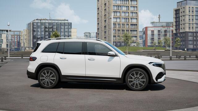Mercedes-Benz EQB 250+ Business Solution AMG Line 7p. 71 kWh | Premium pakket | GUARD 360° Voertuigbescherming Plus | Parkeerpakket met 360°-camera | EASY PACK achterklep | Burmester Surround Sound systeem | Head-up display |