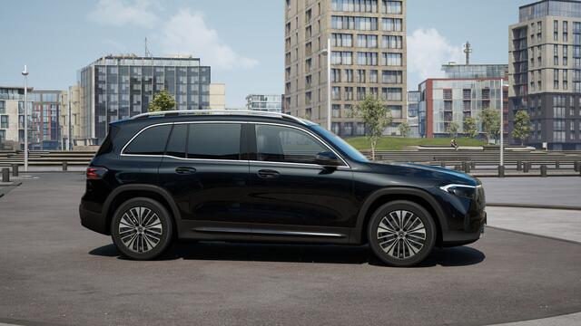 Mercedes-Benz EQB 250+ Business Solution Luxury 7p. 71 kWh | Parkeerpakket met achteruitrijcamera | EASY PACK achterklep | Dodehoekassistent | GUARD 360° Voertuigbescherming Plus | Extra USB-poorten | Verwarmde stoelen vooraan |