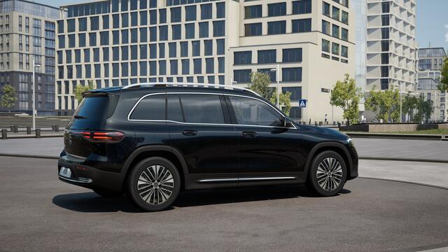 Mercedes-Benz EQB 250+ Business Solution Luxury 7p. 71 kWh | Parkeerpakket met achteruitrijcamera | EASY PACK achterklep | Dodehoekassistent | GUARD 360° Voertuigbescherming Plus | Extra USB-poorten | Verwarmde stoelen vooraan |