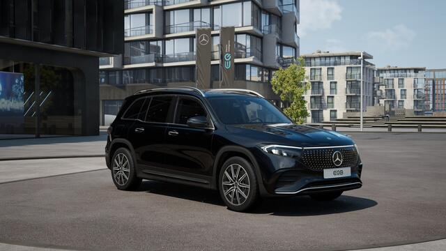 Mercedes-Benz EQB 250+ Business Solution AMG 71 kWh | Trekhaak | Premium pakket | Parkeerpakket met 360°-camera | KEYLESS-GO comfort pakket | GUARD 360° Voertuigbescherming Plus | EASY PACK achterklep | Extra USB-poorten |