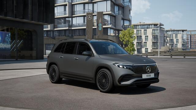 Mercedes-Benz EQB 250+ Business Solution AMG 71 kWh | Trekhaak | Nightpakket | Premium pakket | Dodehoekassistent | Parkeerpakket met 360°-camera | GUARD 360° Voertuigbescherming Plus | Head-up display | EASY PACK achterklep |