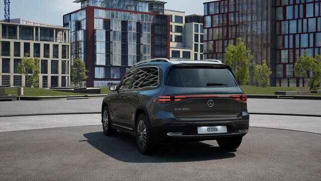 Mercedes-Benz EQB 250+ Business Solution Luxury 7p. 71 kWh | Parkeerpakket met achteruitrijcamera | EASY PACK achterklep | Dodehoekassistent | | GUARD 360° Voertuigbescherming Plus | Extra USB-poorten | Spiegelpakket |