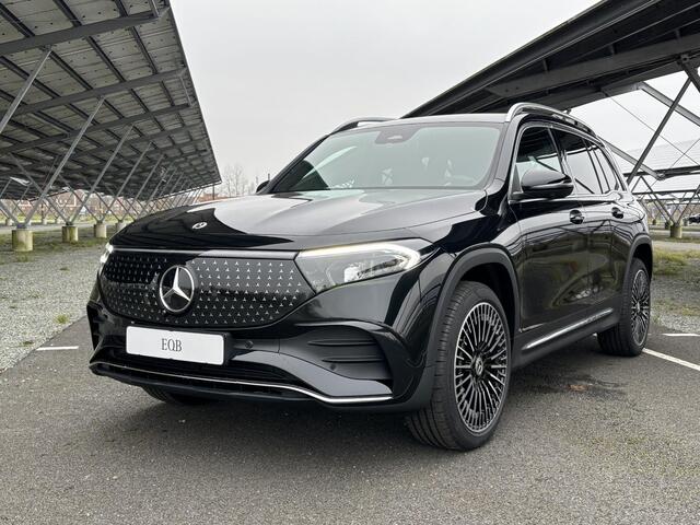 Mercedes-Benz EQB 250+ AMG Line 71 kWh | Panoramadak | Burmester | Head-up display | 360 camera | Sfeerverlichting | Trekhaak | Memory |