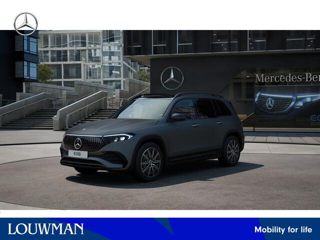 Mercedes-Benz EQB 250+ AMG Line LIMITED 71 kWh | Nightpakket | Parkeerpakket met achteruitrijcamera | KEYLESS-GO comfort pakket | EASY PACK achterklep | Premium pakket | Verwarmde stoelen vooraan | Dodehoekassistent |