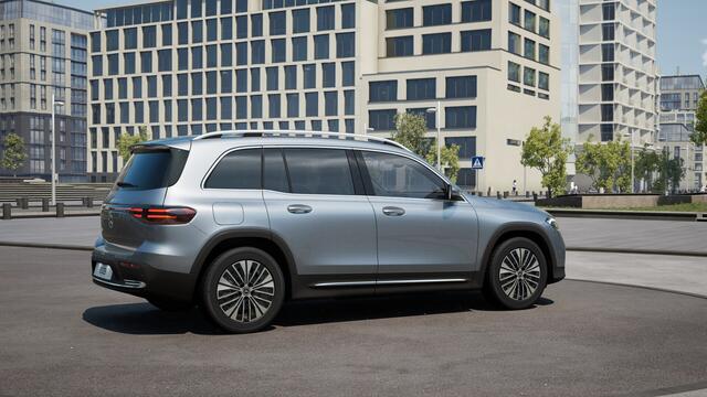 Mercedes-Benz EQB 250+ Business Line LIMITED 71 kWh | Parkeerpakket met achteruitrijcamera | EASY PACK achterklep | Verwarmde stoelen vooraan | Extra USB-poorten | Sfeerverlichting | Dodehoekassistent | Spiegelpakket |