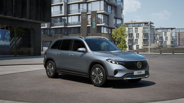 Mercedes-Benz EQB 250+ Business Line LIMITED 71 kWh | Parkeerpakket met achteruitrijcamera | EASY PACK achterklep | Verwarmde stoelen vooraan | Extra USB-poorten | Sfeerverlichting | Dodehoekassistent | Spiegelpakket |