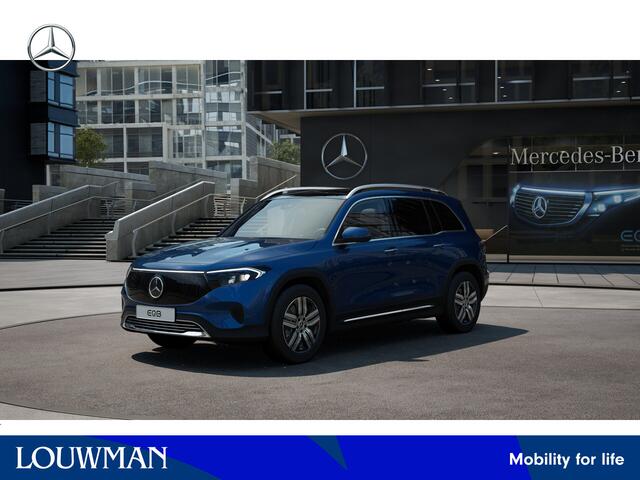 Mercedes-Benz EQB 250+ Luxury Line LIMITED 71 kWh | Parkeerpakket met achteruitrijcamera | KEYLESS-GO comfort pakket | EASY PACK achterklep | Premium pakket | Dodehoekassistent | Extra USB-poorten | Verwarmde stoelen vooraan |
