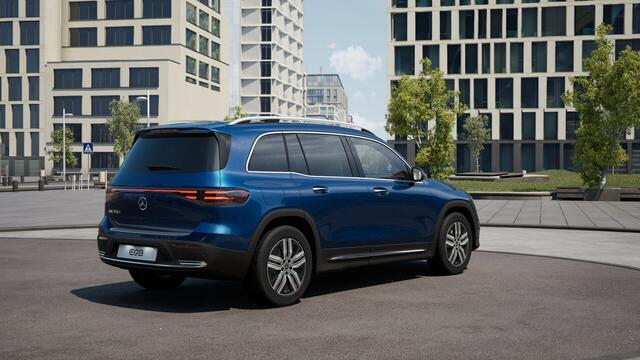 Mercedes-Benz EQB 250+ Luxury Line LIMITED 71 kWh | Parkeerpakket met achteruitrijcamera | KEYLESS-GO comfort pakket | EASY PACK achterklep | Premium pakket | Dodehoekassistent | Extra USB-poorten | Verwarmde stoelen vooraan |