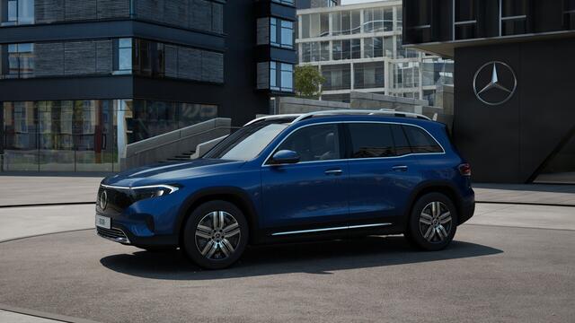 Mercedes-Benz EQB 250+ Luxury Line LIMITED 71 kWh | Parkeerpakket met achteruitrijcamera | KEYLESS-GO comfort pakket | EASY PACK achterklep | Premium pakket | Dodehoekassistent | Extra USB-poorten | Verwarmde stoelen vooraan |