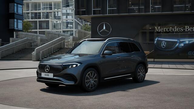 Mercedes-Benz EQB 250+ Business Solution AMG 71 kWh | Trekhaak | Premium pakket | Parkeerpakket met 360°-camera | KEYLESS-GO comfort pakket | Head-up display | Dodehoekassistent | EASY PACK achterklep | Spiegelpakket |