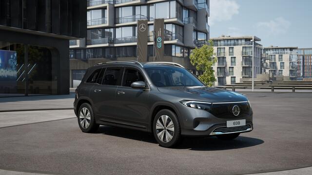 Mercedes-Benz EQB 250+ Business Solution 71 kWh | Parkeerpakket met achteruitrijcamera | EASY PACK achterklep | Verwarmde stoelen vooraan | Extra USB-poorten | Sfeerverlichting | Zitcomfortpakket | Licht- en zicht pakket |
