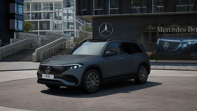 Mercedes-Benz EQB 250+ AMG Line 71 kWh | Burmester Sound System | Head-Up Display | Elektrische Stoelen met Memory | Nightpakket | Sfeerverlichting | Matte Lak Exclusive |