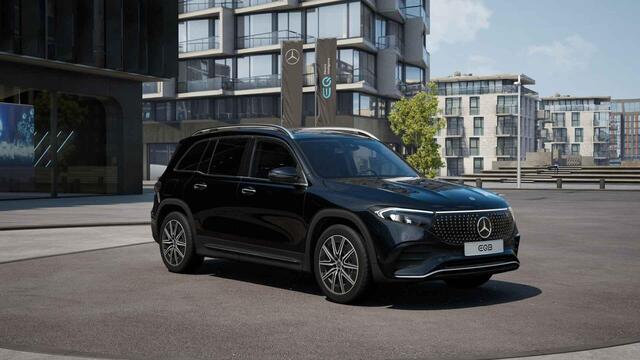Mercedes-Benz EQB 250+ Business Solution AMG 71 kWh | Panoramadak | Trekhaak | Burmester | Memory stoelen | Head-up display | Sfeerverlichting | Winter pakket |