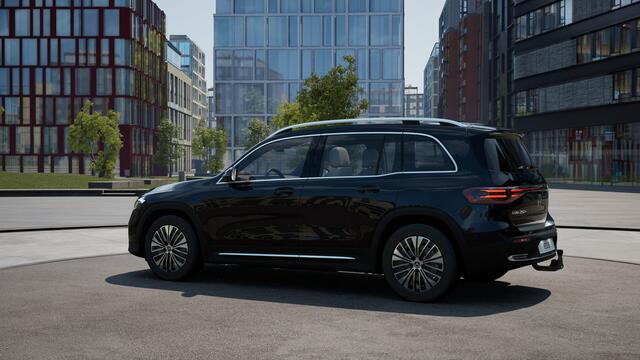 Mercedes-Benz EQB 250+ Business Solution Luxury 71 kWh | Trekhaak | Parkeerpakket met achteruitrijcamera | EASY PACK achterklep | Dodehoekassistent | Extra USB-poorten | Verwarmde stoelen vooraan | Spiegelpakket | Sfeerverlichting |