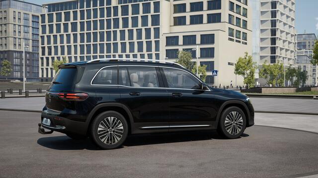 Mercedes-Benz EQB 250+ Business Solution Luxury 71 kWh | Trekhaak | Parkeerpakket met achteruitrijcamera | EASY PACK achterklep | Dodehoekassistent | Extra USB-poorten | Verwarmde stoelen vooraan | Spiegelpakket | Sfeerverlichting |