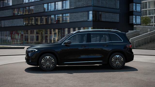 Mercedes-Benz EQB 250+ Business Solution Luxury 71 kWh | Trekhaak | Parkeerpakket met achteruitrijcamera | EASY PACK achterklep | Dodehoekassistent | Extra USB-poorten | Verwarmde stoelen vooraan | Spiegelpakket | Sfeerverlichting |
