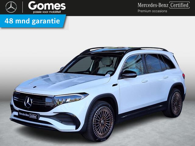 Mercedes-Benz EQB 350 4MATIC Edition 1 | Grijs Leder | Panormadak | Achteruitrijcamera | Stoelverwarming | Sfeerverlichting | Elektrische achterklep