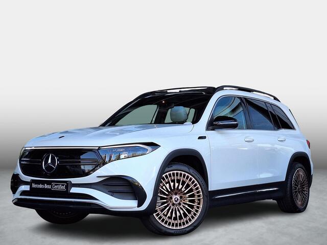 Mercedes-Benz EQB 350 4MATIC Edition 1 | Grijs Leder | Panormadak | Achteruitrijcamera | Stoelverwarming | Sfeerverlichting | Elektrische achterklep