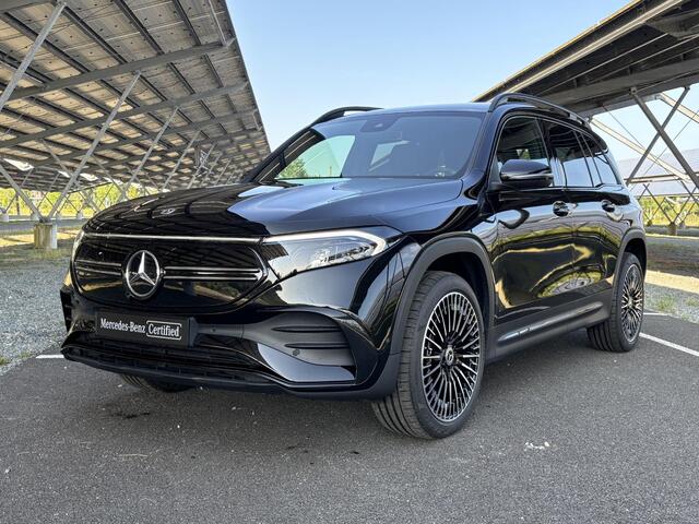 Mercedes-Benz EQB 250+ AMG-line | Night | Apple Carplay | Dodehoek assistent | 20 inch Multispaaks | Sfeerverlichting | Stoelverwarming | Elektrische Achterklep |