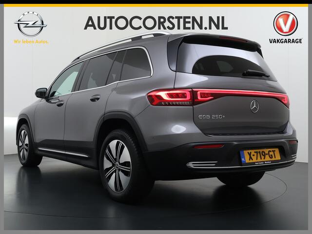 Mercedes-Benz EQB 250+ 7 Persoons SOH 99% 74kWh Camera Apple Carplay Android Auto Navi Ecc Cruise Control Business Edition Elek.Achterklep Stoelverwarming Privacy Glas Lmv Led Isofix DAB Advanced pakket Rijstrooksensor 1e Eigenaar Dealeronderhouden Origineel Nederlandse Au