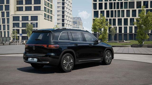 Mercedes-Benz EQB 250+ Business Solution Luxury | Panoramadak | Dodehoekassistent | Stoelverwarming | Sfeerverlichting | Apple CarPlay | Android Auto | Verschuifbare Stoelen Achter | Elektrische Achterklep | Elektrisch Inklapbare Buitenspiegels | Achteruitrijcamera | Parke