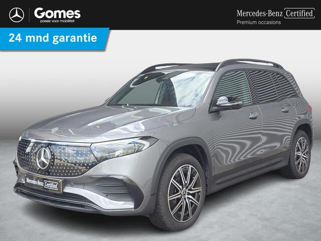 Mercedes-Benz EQB 250+ Business Solution AMG 71 kWh | Panoramadak | DISTRONIC Afstandsassistent | Burmester Surround Sound | 360° Camera | Head-up Display | Dodehoekassistent | Elektrisch Verstelbare Stoelen + Memory | Stoelverwarming | Sfeerverlichting | Sierdelen Lindenhout Zwart | Verschuifbare Stoelen Achter | Apple CarPlay | Android Auto | Elektrische Achterklep | Elektrisch Inklapbare Buitenspiegels | Parkeersensoren