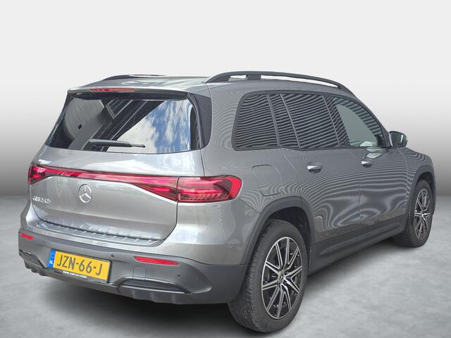 Mercedes-Benz EQB 250+ Business Solution AMG 71 kWh | Panoramadak | DISTRONIC Afstandsassistent | Burmester Surround Sound | 360° Camera | Head-up Display | Dodehoekassistent | Elektrisch Verstelbare Stoelen + Memory | Stoelverwarming | Sfeerverlichting | Sierdelen Lindenhout Zwart | Verschuifbare Stoelen Achter | Apple CarPlay | Android Auto | Elektrische Achterklep | Elektrisch Inklapbare Buitenspiegels | Parkeersensoren