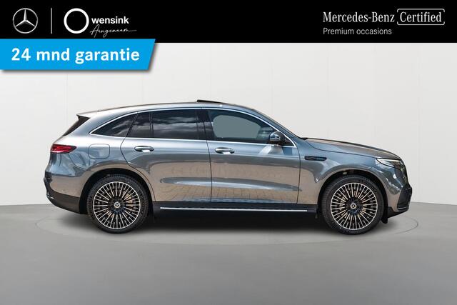 Mercedes-Benz EQC 400 4MATIC AMG Line | Panorama-schuifdak | Trekhaak | Memory-pakket | Treeplanken | Stoelverwarming | Sfeerverlichting