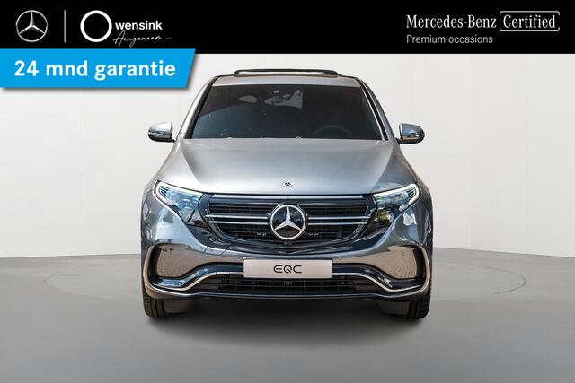 Mercedes-Benz EQC 400 4MATIC AMG Line | Panorama-schuifdak | Trekhaak | Memory-pakket | Treeplanken | Stoelverwarming | Sfeerverlichting