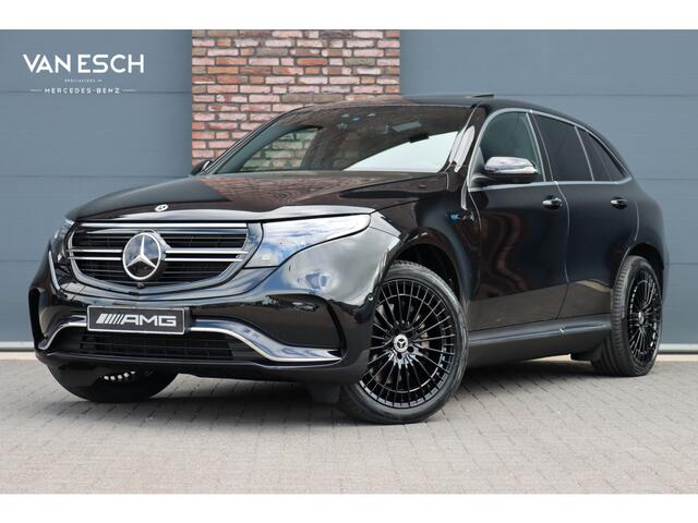 Mercedes-Benz EQC 400 4MATIC AMG Line 80 kWh | 47.500,- Netto | Schuifdak | Distronic+ | Memory | Leder | Trekhaak | Keyless Go | Advanced Sound System | Rijassistentiepakket | Diefstalbeveiligingspakket |