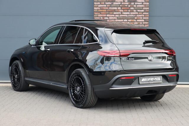 Mercedes-Benz EQC 400 4MATIC AMG Line 80 kWh | 47.500,- Netto | Schuifdak | Distronic+ | Memory | Leder | Trekhaak | Keyless Go | Advanced Sound System | Rijassistentiepakket | Diefstalbeveiligingspakket |