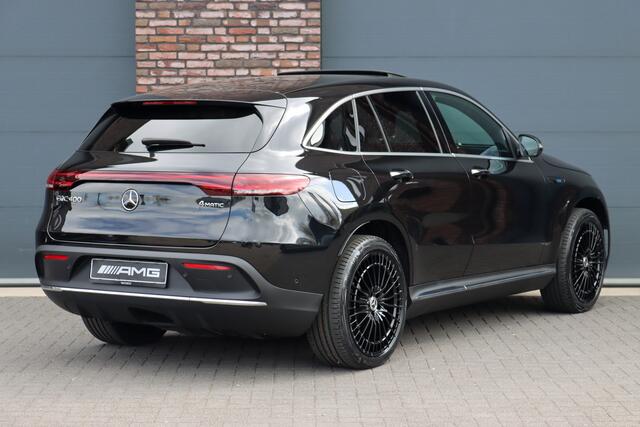 Mercedes-Benz EQC 400 4MATIC AMG Line 80 kWh | 47.500,- Netto | Schuifdak | Distronic+ | Memory | Leder | Trekhaak | Keyless Go | Advanced Sound System | Rijassistentiepakket | Diefstalbeveiligingspakket |