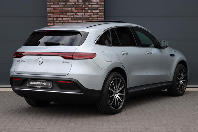 Mercedes-Benz EQC 400 4-MATIC AMG Line 80 kWh | ex BTW ¤ 42.500,- | Schuifdak | Distronic+ | Memory | Massage | Leder | Surround Camera | Stuurverwarming | Head-up Display | Rijassistentiepakket |